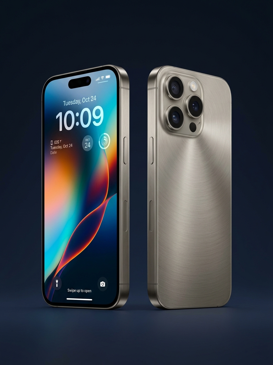 Apple iPhone 15 Pro Max - front view